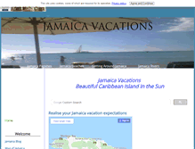 Tablet Screenshot of i-jamaicavacations.com